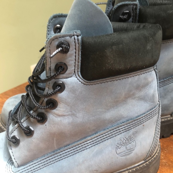 Men’s timberland size 8 blue excellent condition - Picture 2 of 4